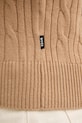 BOSS sweter z domieszką kaszmiru 50549975 beżowy