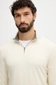 BOSS pulover de lână bej 50549984