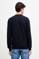 Odzież BOSS sweter z dodatkiem wełny 50549985 granatowy