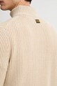 G-Star sweter z dodatkiem wełny D23938.E212 beżowy