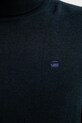 G-Star sweter wełniany 0 D27706.B692 granatowy
