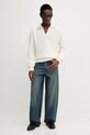 Hugo Blue sweter 50548853 beżowy AW25