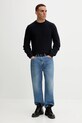 Marc O'Polo sweter z dodatkiem wełny 5000007326 granatowy AW25