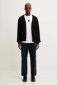 Хлопковый кардиган HUGO 50551509 чёрный AW25
