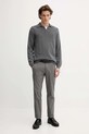 Свитер с добавлением шерсти Marc O'Polo 529514460150 серый AW25