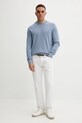 Светр із додаванням вовни Marc O'Polo 529514460504 блакитний AW25