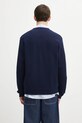 Odzież Lacoste kardigan wełniany AH0397 granatowy