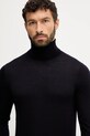 Liu Jo maglione in lana blu navy QXX072.MA27P