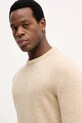 Lindbergh sweter z dodatkiem wełny beżowy 30.800220