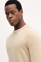 Lindbergh sweter z dodatkiem wełny beżowy 30.800220