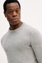 Lindbergh sweter z dodatkiem wełny szary 30.800220