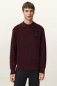 Odzież AllSaints sweter z dodatkiem wełny ASPEN M095KB brązowy