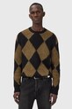 AllSaints pulover din amestec de lână BOWER grosime medie negru M066KD
