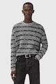 AllSaints pulover din amestec de lână DISSOLVED grosime medie gri M003KD