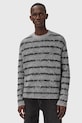 Îmbrăcăminte AllSaints pulover din amestec de lână DISSOLVED M003KD gri