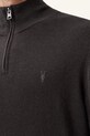 Ρούχα Πουλόβερ με προσθήκη μαλλιού AllSaints KILBURN M068KD καφέ