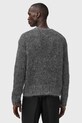 Îmbrăcăminte AllSaints pulover din amestec de lână MYLES M050KD gri