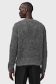 Odzież AllSaints sweter z dodatkiem wełny MYLES M050KD szary