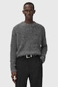 AllSaints sweter z dodatkiem wełny MYLES szary M050KD