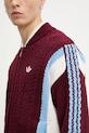 adidas Originals kardigan Wicons KR7633 bordowy