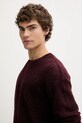 Guess Jeans pulover burgundia M5BR03.Z0292