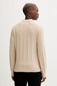 Odzież Abercrombie & Fitch sweter z dodatkiem wełny KI120.5142.150 beżowy