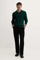 Abercrombie & Fitch sweter z dodatkiem wełny KI120.5142.300 zielony AW25