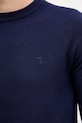 Шерстяной свитер Trussardi M0038000005N тёмно-синий