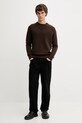FROM FUTURE sweter kaszmirowy MPR01486 brązowy AW25