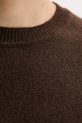 FROM FUTURE sweter kaszmirowy MPR01486 brązowy