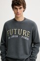 FROM FUTURE sweter kaszmirowy szary MPR03345