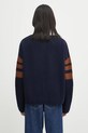 Clothing Wales Bonner woolen jumper Calm Polo UA25KN15.WO15.850 brown