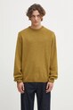 Carhartt WIP sweter z dodatkiem wełny Alten Sweater okrągły zielony I033917.E5XX