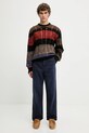 Aries sweter z dodatkiem moheru Mohair Cable AR2004304