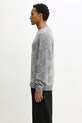 Daily Paper sweter Tevin Monogram Knit 2521120 szary AW25