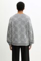 Odzież Daily Paper sweter Tevin Monogram Knit 2521120 szary
