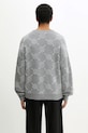 Odzież Daily Paper sweter Tevin Monogram Knit 2521120 szary
