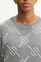 Daily Paper sweter Tevin Monogram Knit szary 2521120
