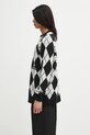 Undercover sweter z dodatkiem wełny Sweater UP2E4902 czarny AW25