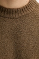 Sveter s prímesou vlny Les Deux Gilbert 1000555 hnedá