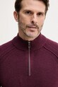 Vuneni pulover United Colors of Benetton bordo 1006U202B