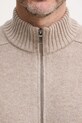 United Colors of Benetton kardigan wełniany 1006U501C beżowy