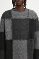 Ader Error sweter z dodatkiem wełny KNIT szary BO01FWKT0301BK