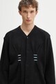 Ader Error kardigan z domieszką wełny KNIT czarny BO01FWKT0703BK