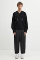 Ader Error kardigan z domieszką wełny KNIT BO01FWKT0703BK czarny
