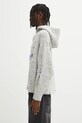 Ader Error kardigan z dodatkiem wełny KNIT BO01FWKT0704GR szary AW25