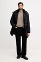Sisley sweter z dodatkiem wełny 18AYS104I beżowy AW25
