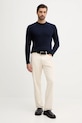 Pulover s dodatkom vune Sisley 18AYS104L mornarsko plava AW25