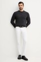 Sisley sweter z dodatkiem wełny 18AYS104L szary AW25