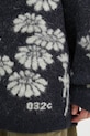 Пуловер с вълна 032C 'Melting Daisies' тъмносин F25.URK.0432.000